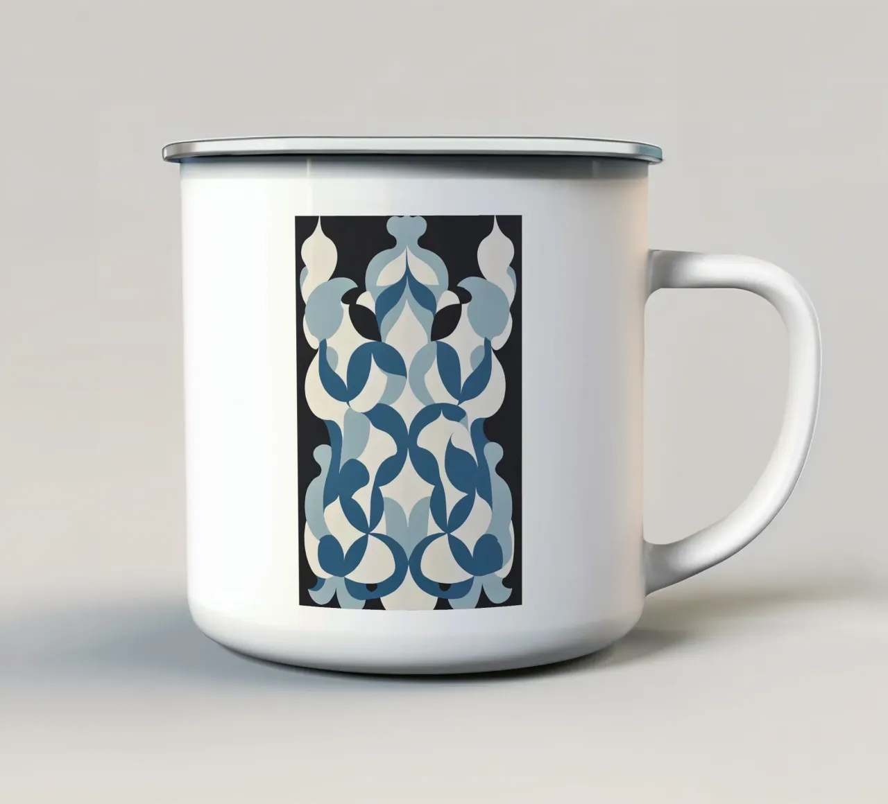 Flex Serial - 05 enamel mug by Atelier-88