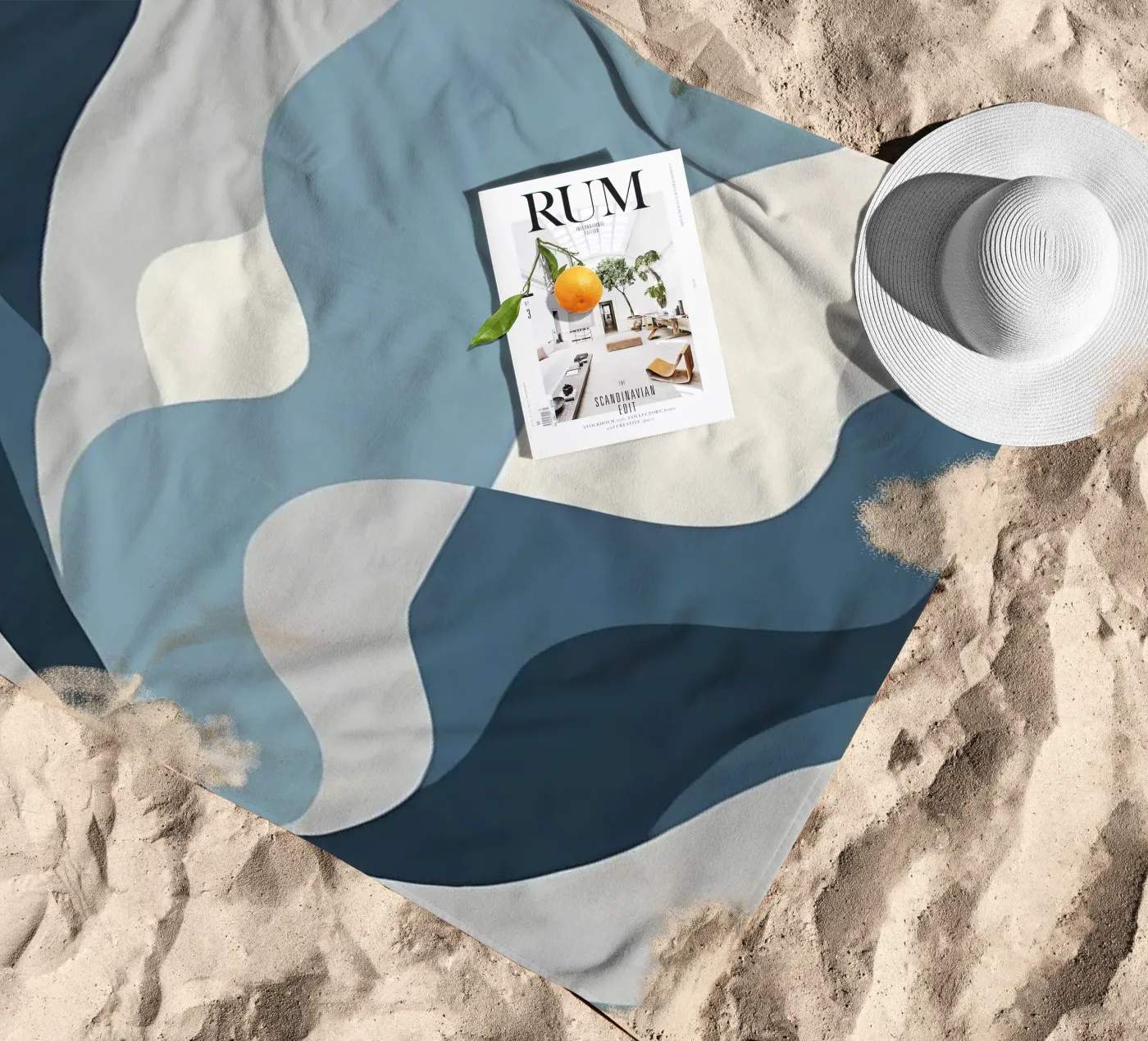 Flex Serial - 06 strandhanddoek van Atelier-88