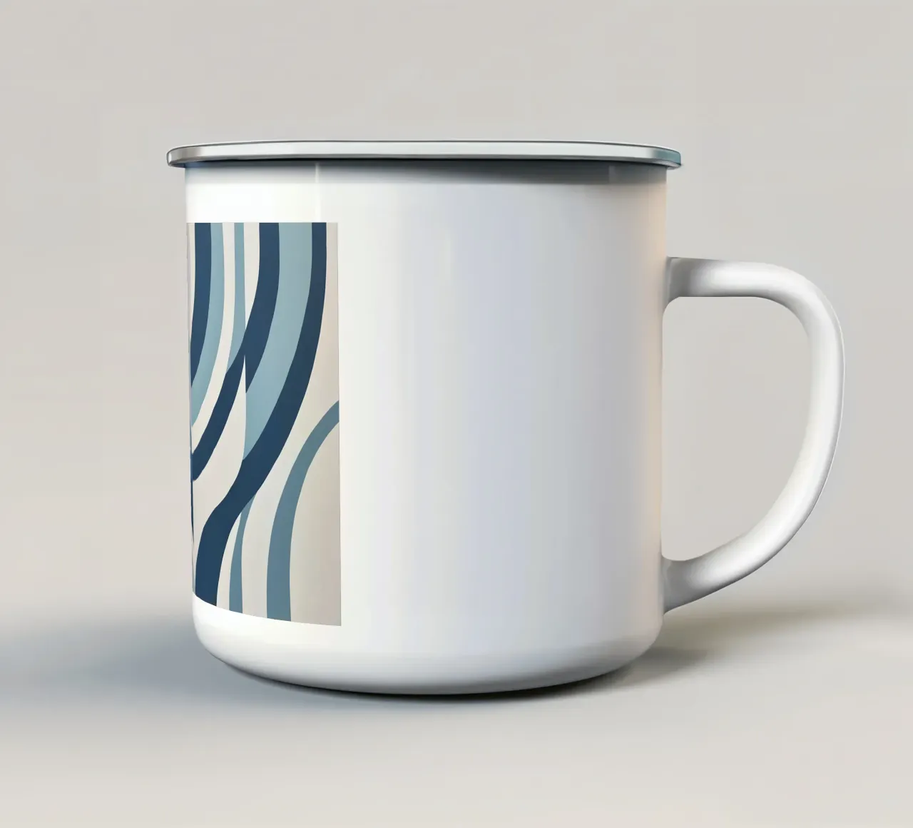 Flex Serial - 07 enamel mug by Atelier-88