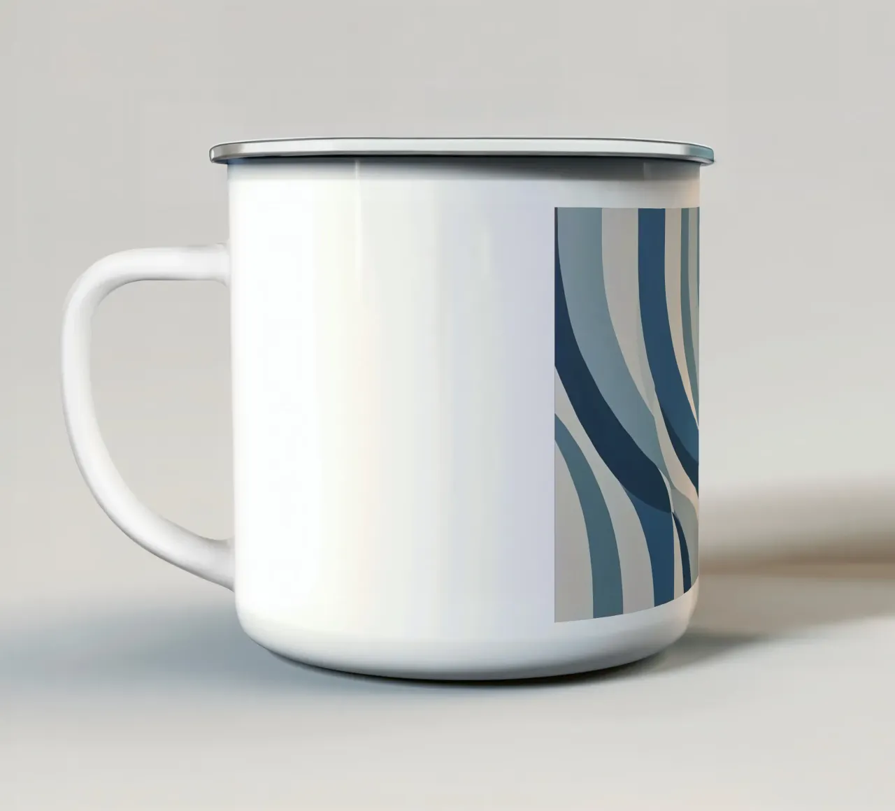 Flex Seriell - 07 Emaille Tasse von Atelier-88