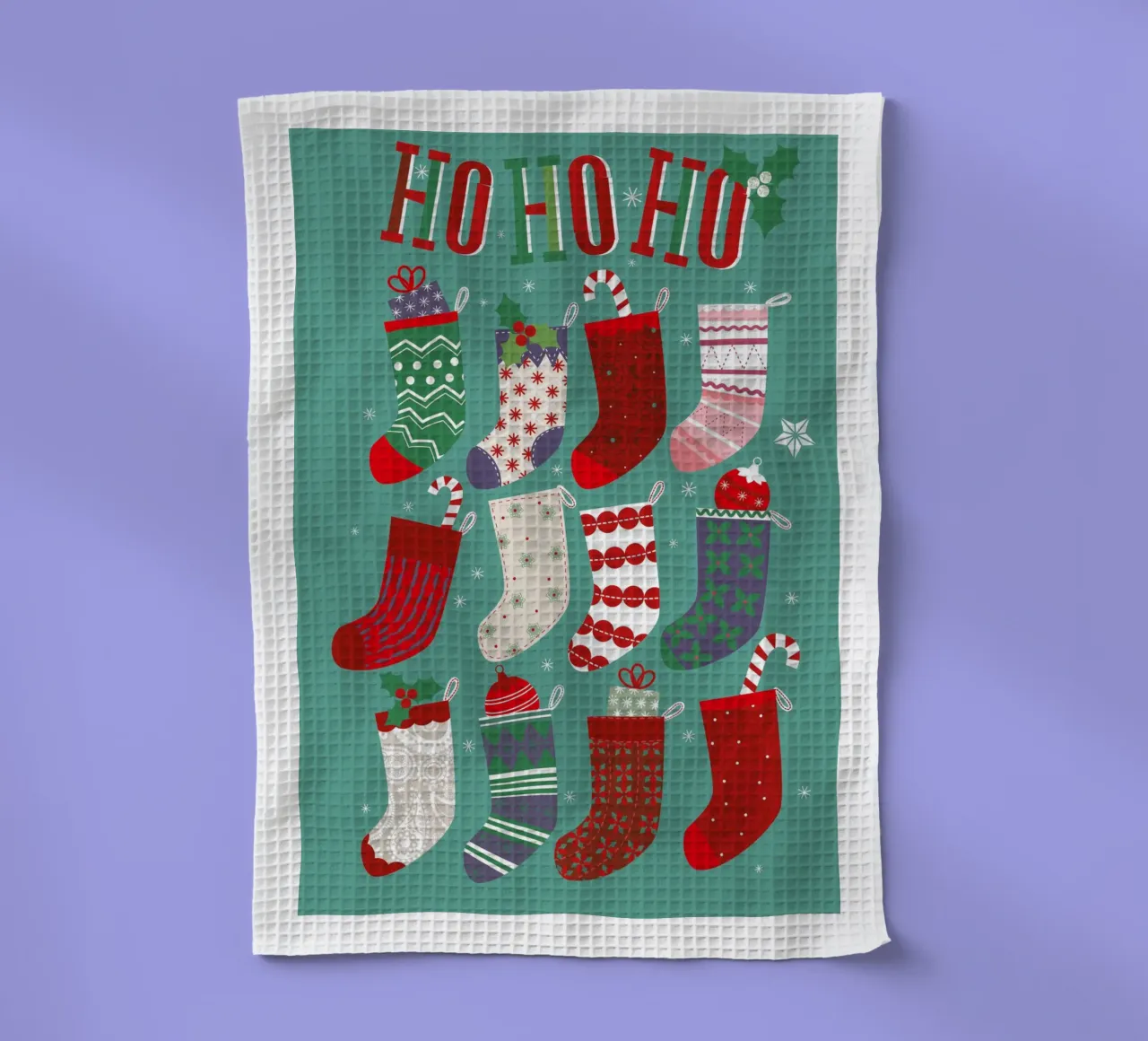 Christmas Stockings torchon de Catherine Aguilar