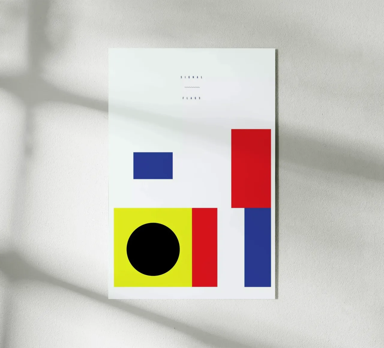 Signal Flags 4 plexiglass da Nick Barclay