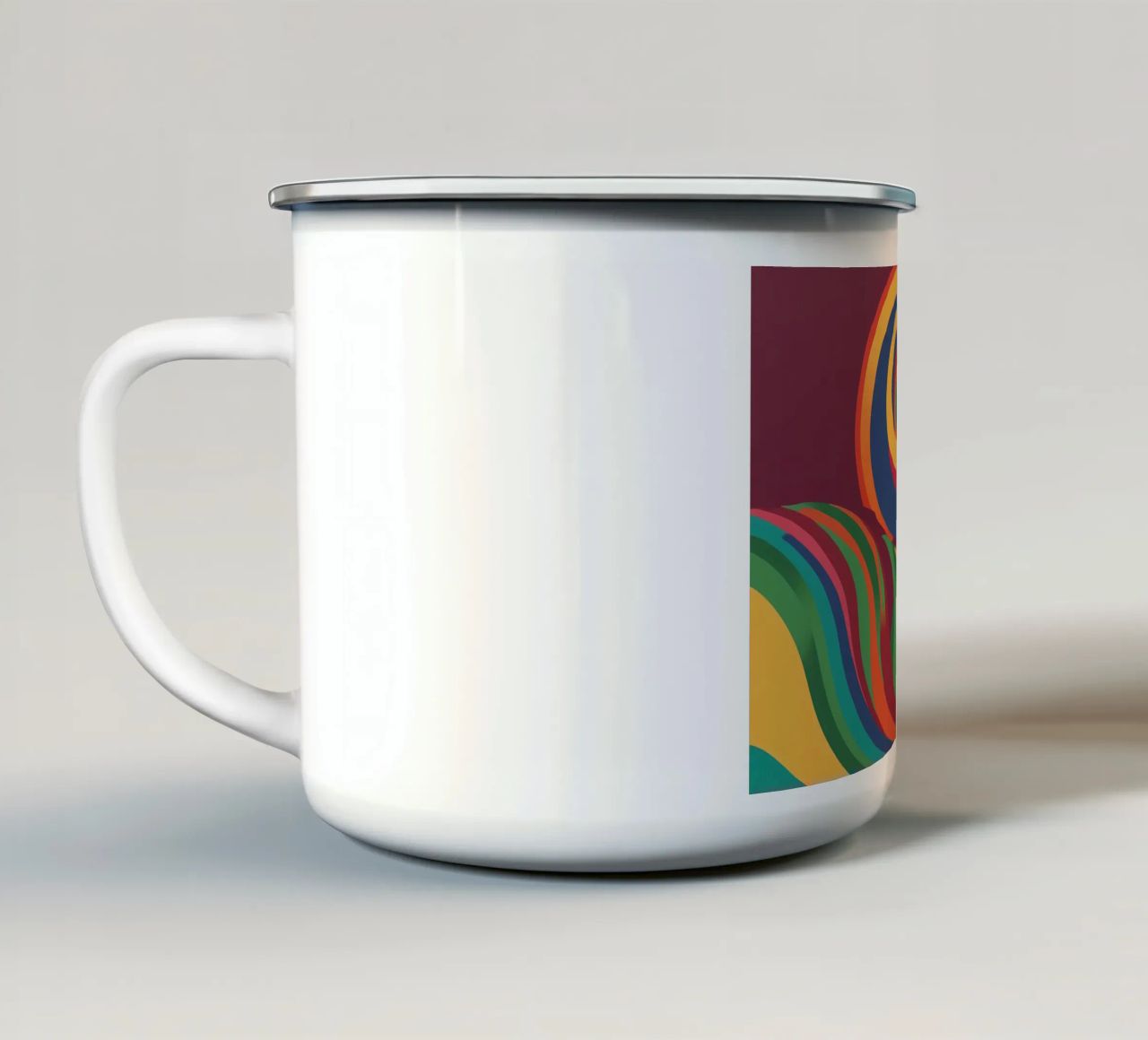 Seriale Flex - 14 tazza in smalto da Atelier-88