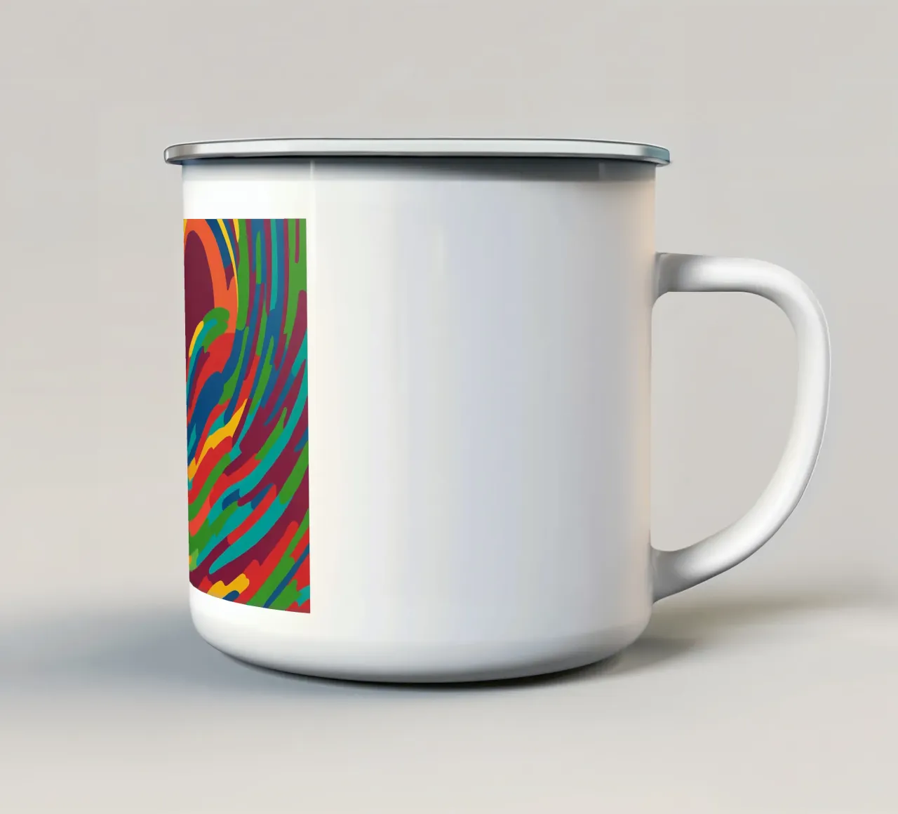 Seriale flessibile - 15 tazza in smalto da Atelier-88