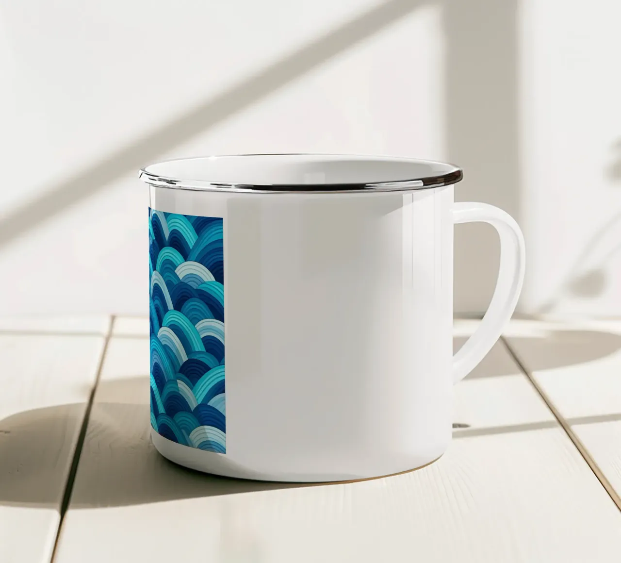 Flex Serial - 16 enamel mug by Atelier-88