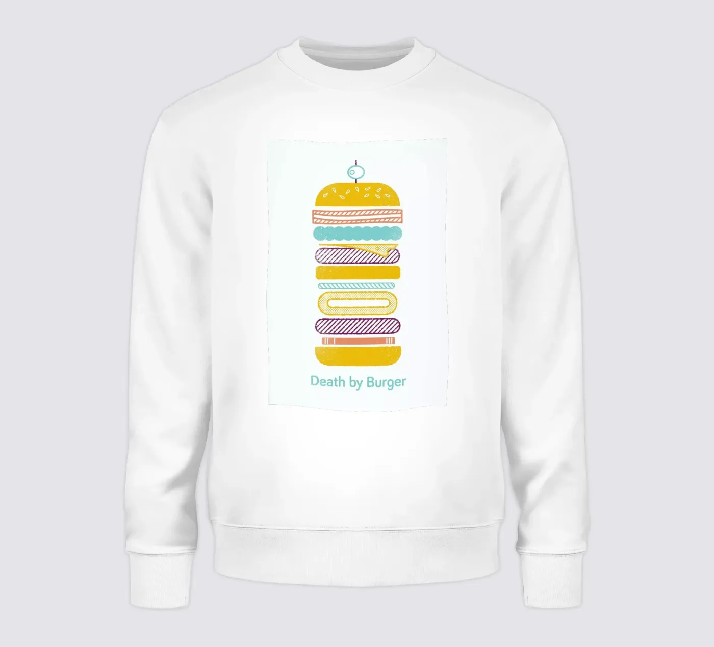 Burger felpa da Chris Wharton