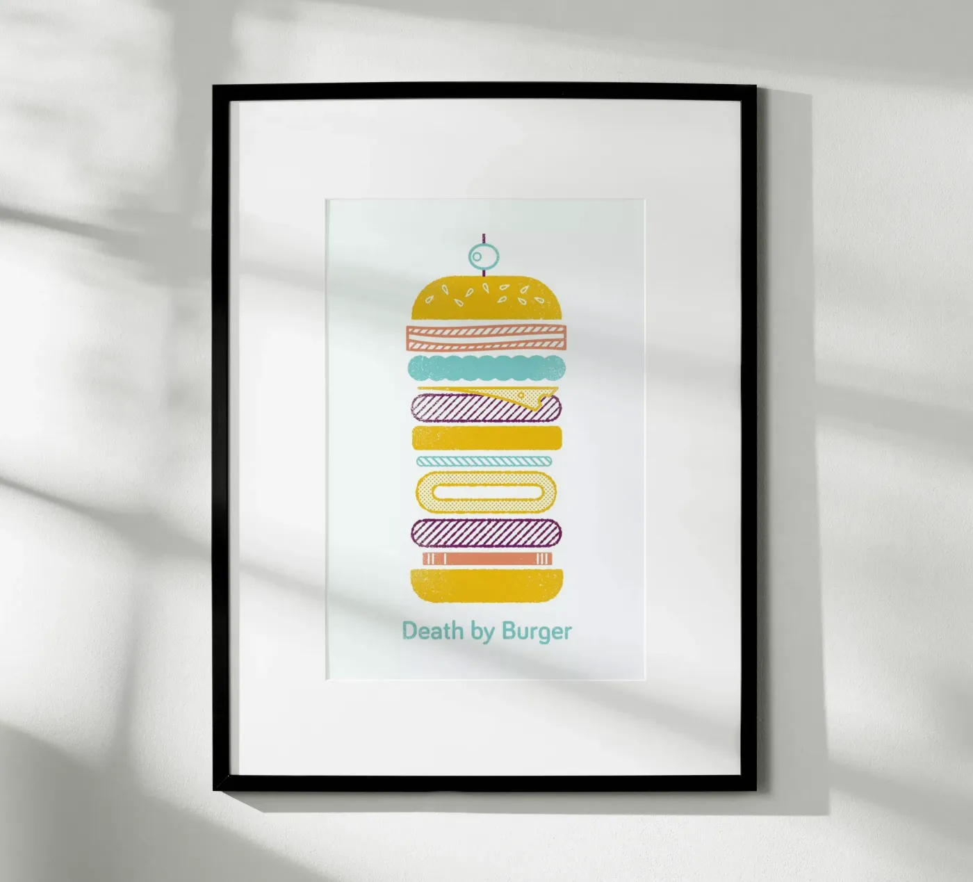 Burger poster da Chris Wharton