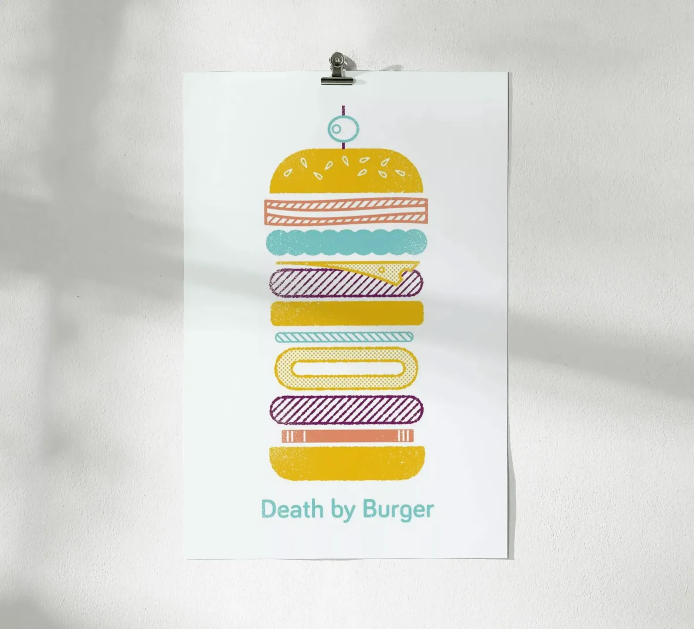 Burger poster da Chris Wharton