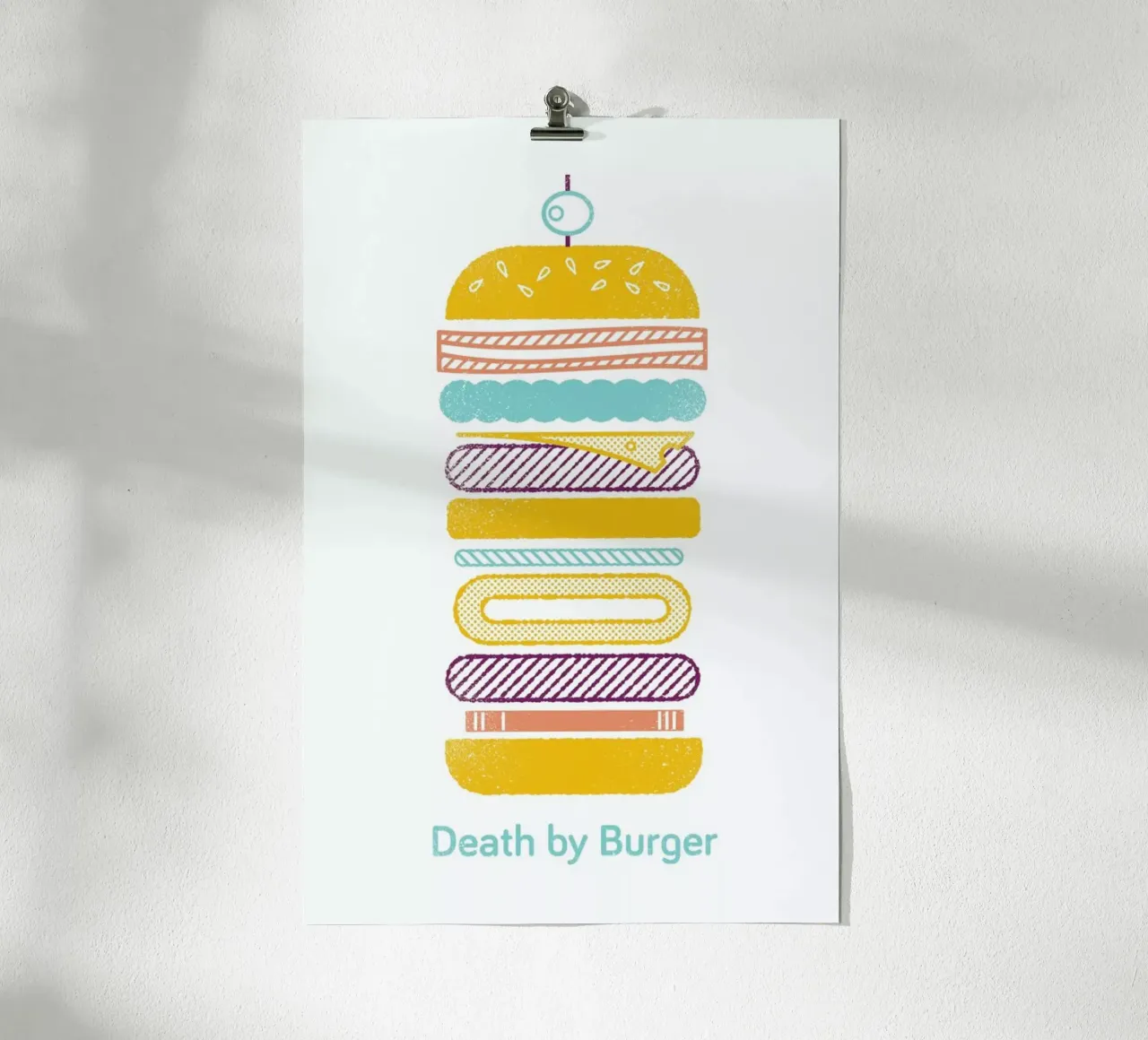 Burger poster da Chris Wharton