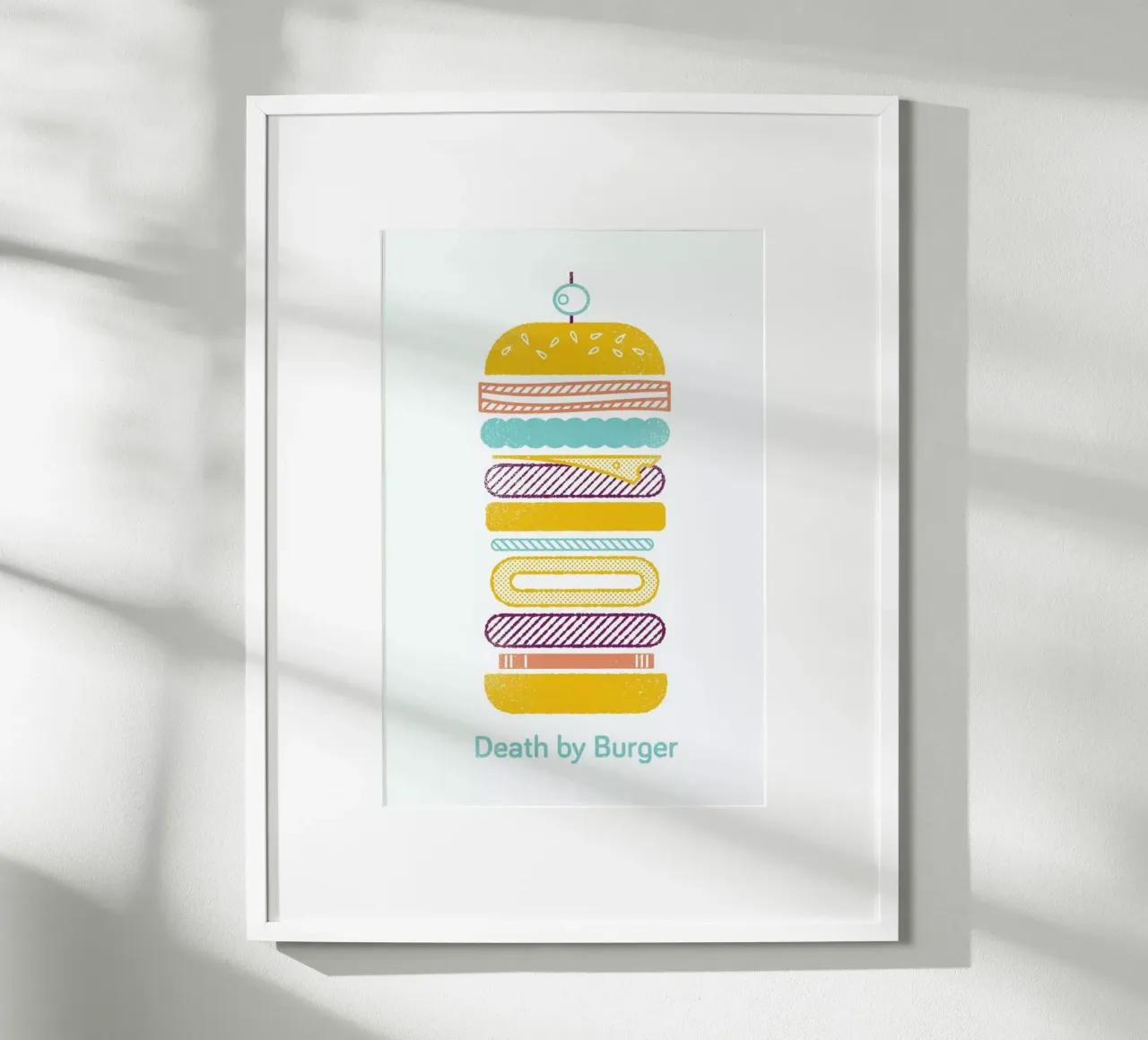 Burger poster da Chris Wharton