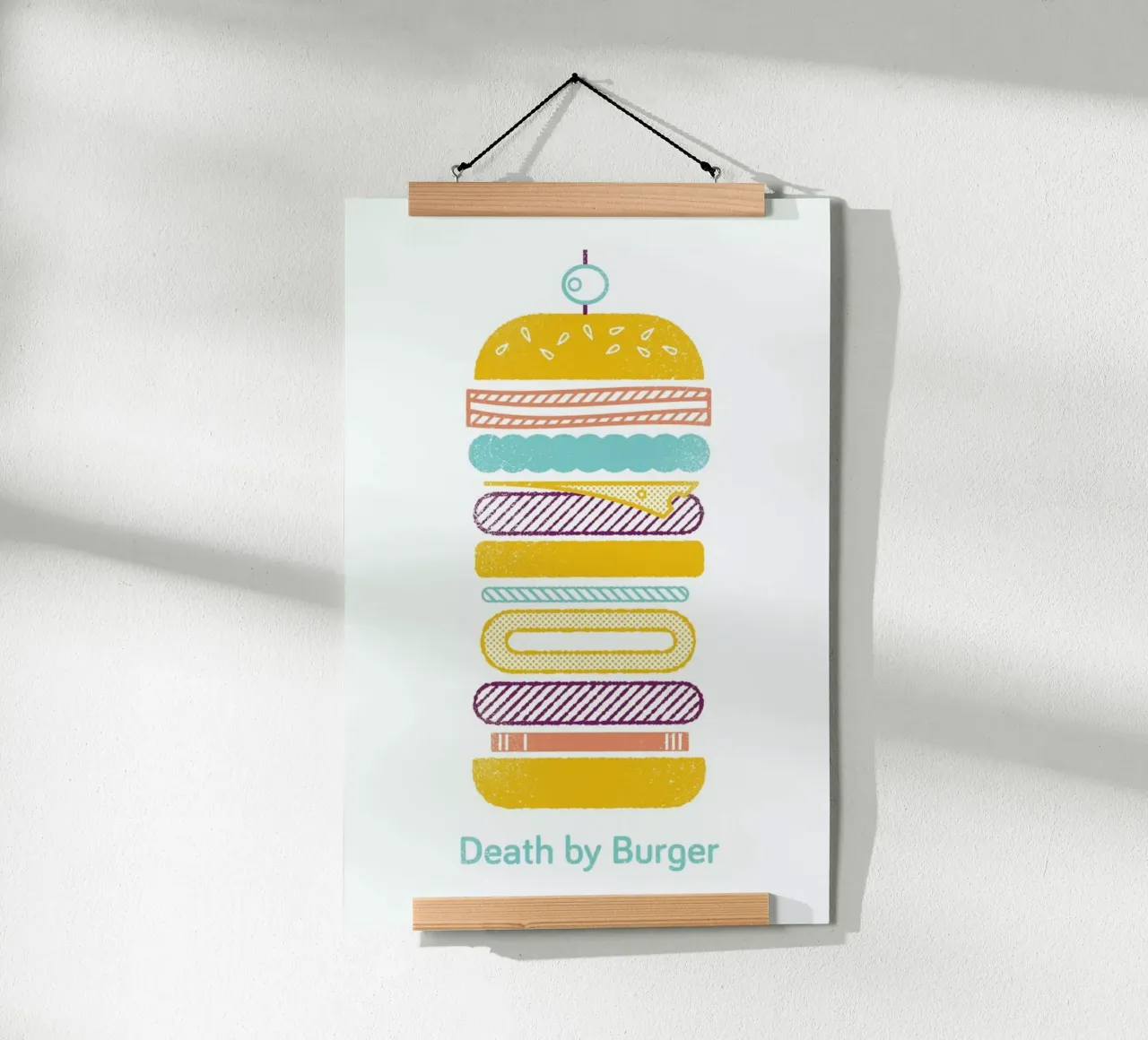 Burger poster da Chris Wharton