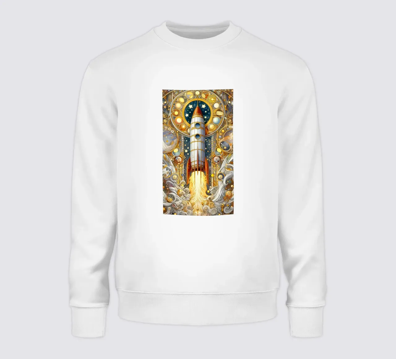 Razzo felpa da Art-Nouveau-Dsg