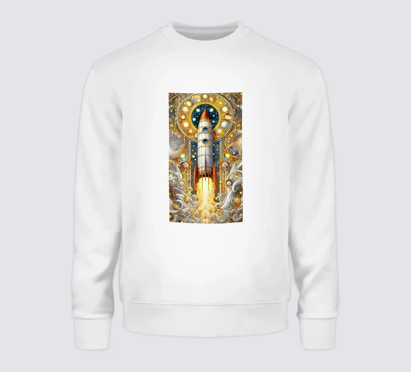 Rocket sweatshirt by Art-Nouveau-Dsg
