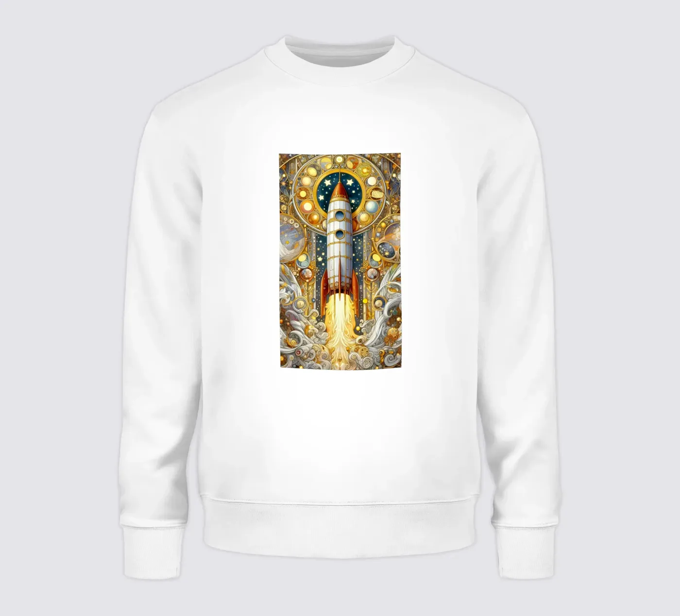 Rocket sweatshirt by Art-Nouveau-Dsg