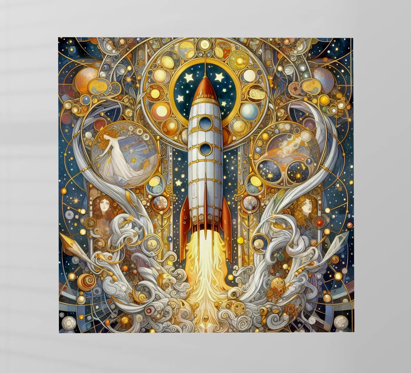 Razzo pellicola backlit da Art-Nouveau-Dsg