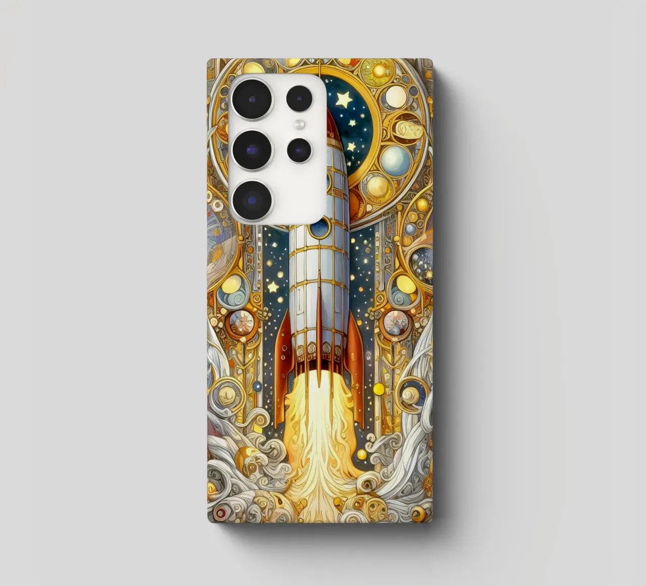 Rocket cover samsung da Art-Nouveau-Dsg