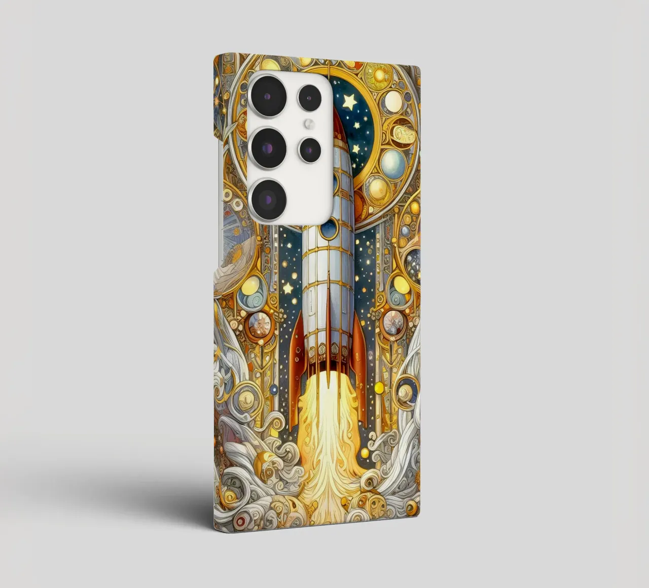Rocket cover samsung da Art-Nouveau-Dsg