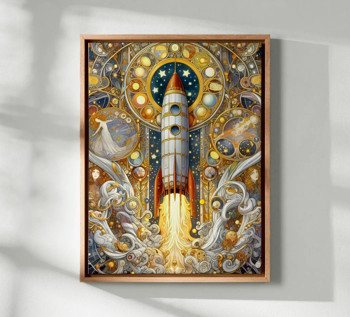 Rocket tela da Art-Nouveau-Dsg