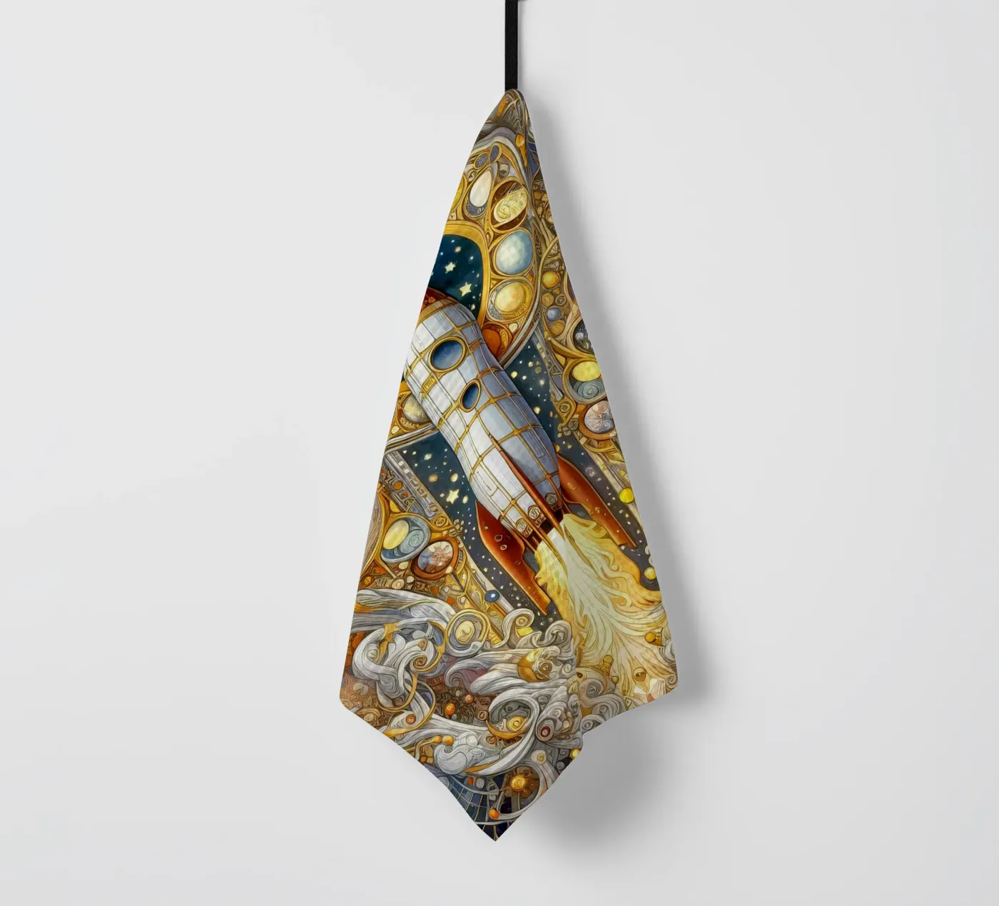 Rocket canovaccio da cucina da Art-Nouveau-Dsg