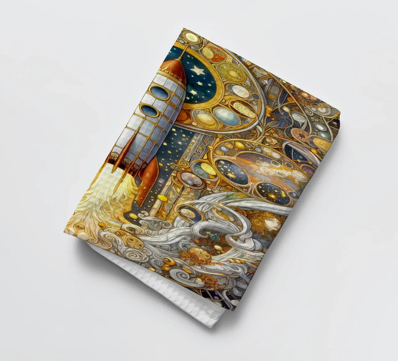 Missile torchon de Art-Nouveau-Dsg