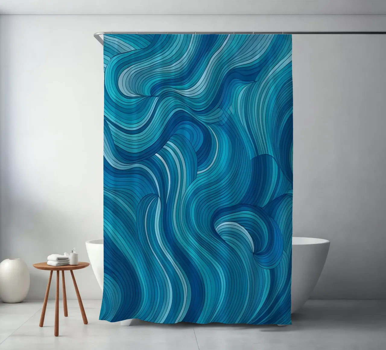 Flex - Serial 18 shower curtain by Atelier-88