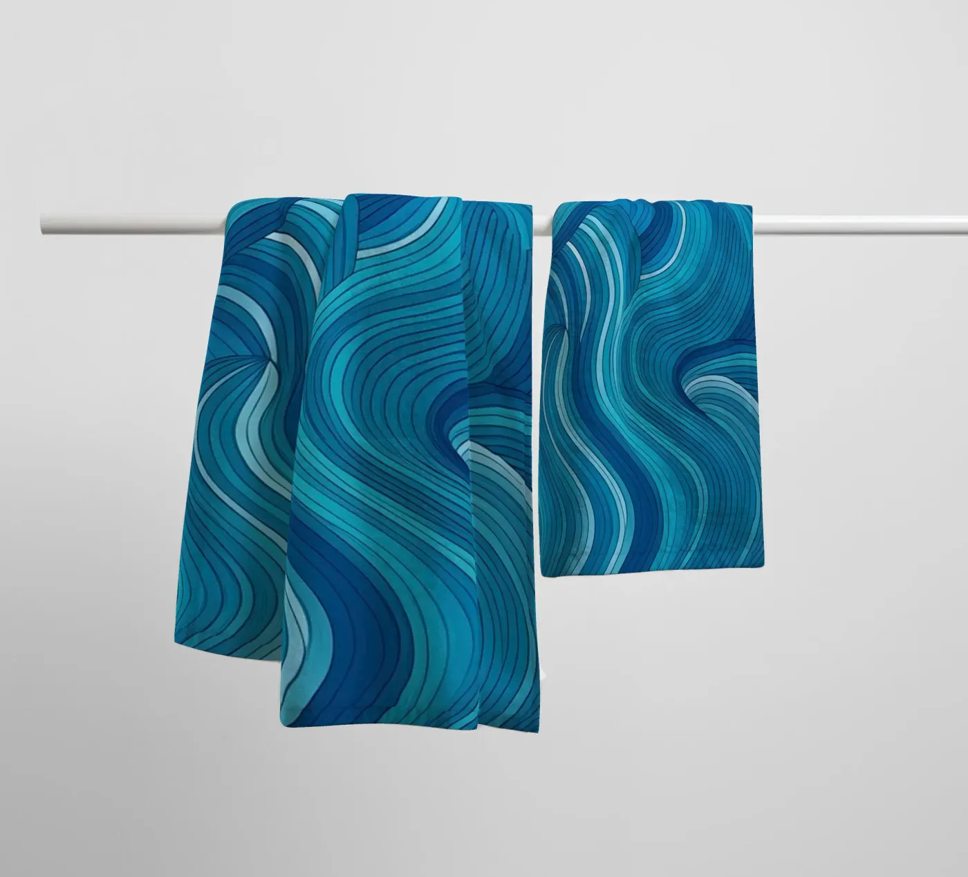 Flex - Serial 18 badhanddoek van Atelier-88
