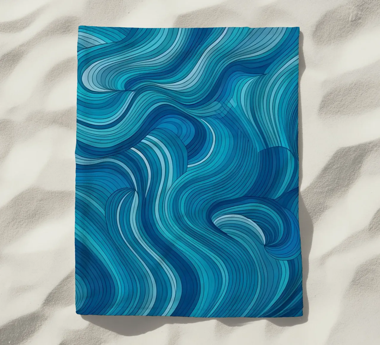 Flex - Serial 18 beach towel by Atelier-88