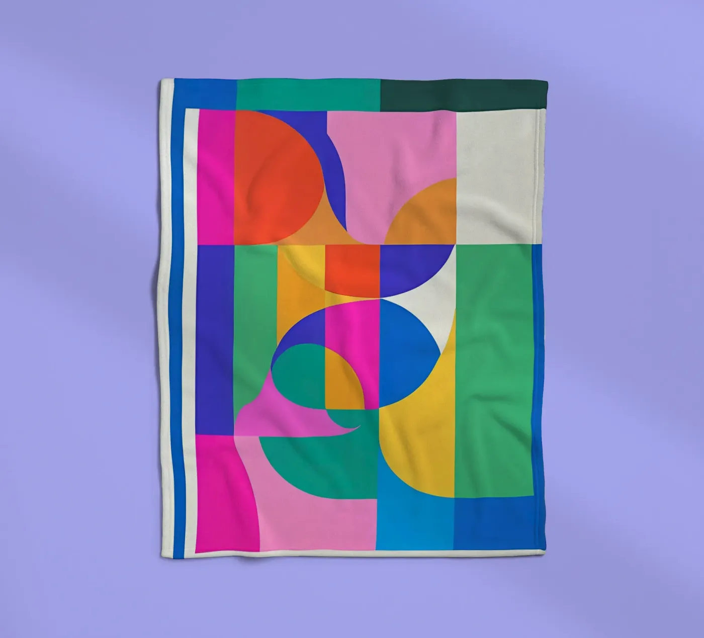 Flex - Serial 22 fleece blanket by Atelier-88