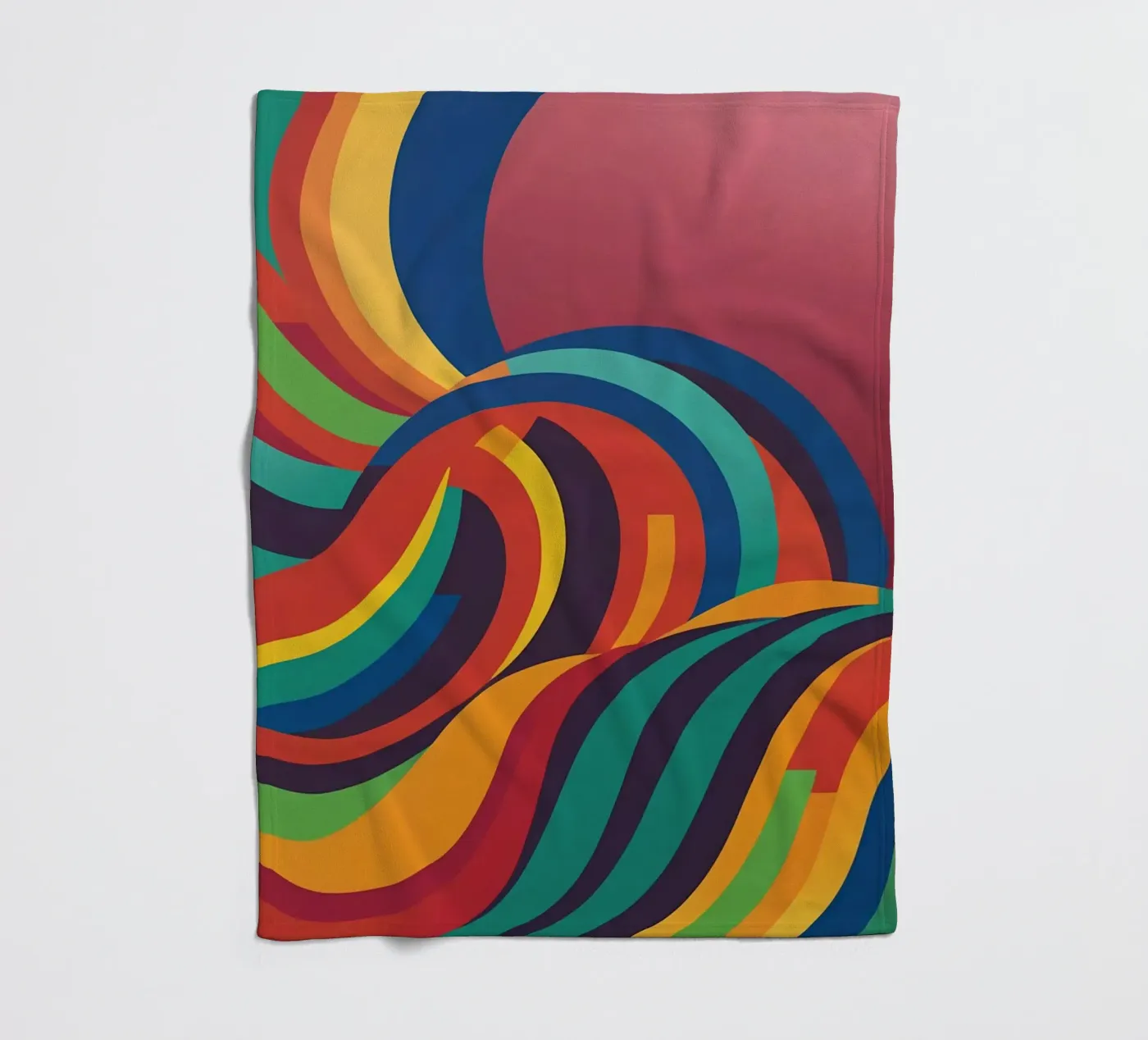 Flex - Serial 23 fleece blanket by Atelier-88