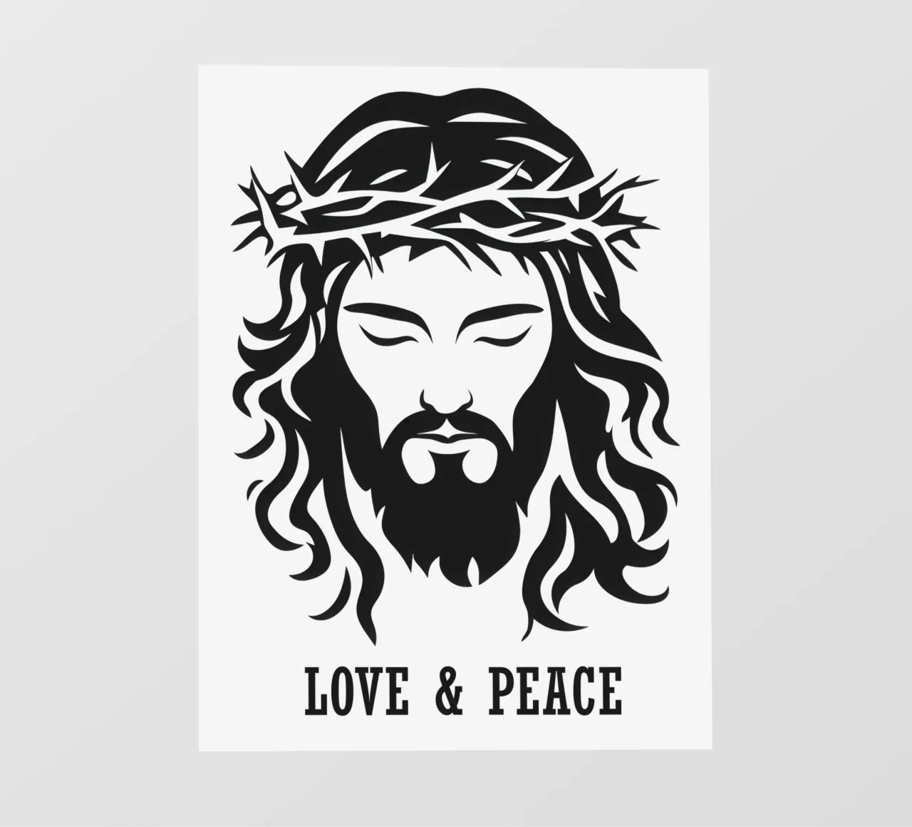 Amore e Pace | Jesus Christ Superstar telo in pvc da Autofocus