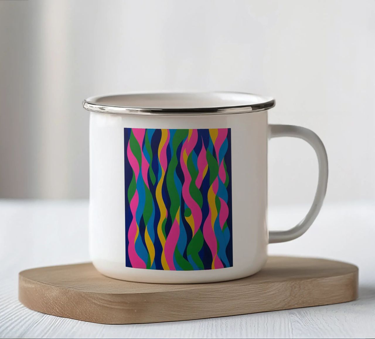 Flessibile - Seriale 24 tazza in smalto da Atelier-88
