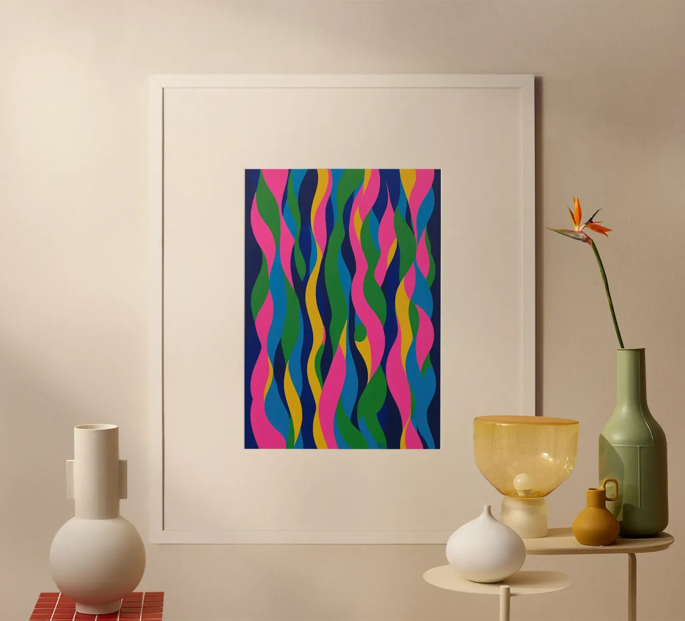 Flex - Serial 24 poster van Atelier-88