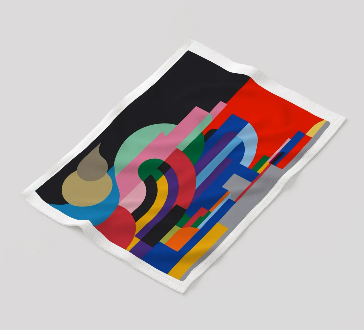 Flex - Serial 28 fleecedeken van Atelier-88