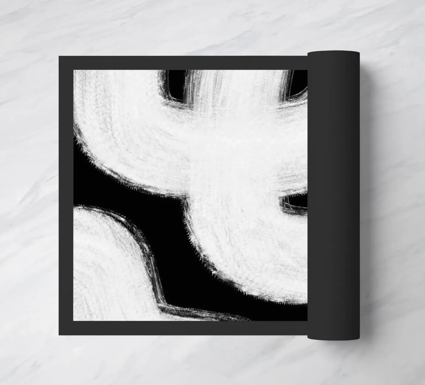 Abstract Brush I deurmat van BAINAI