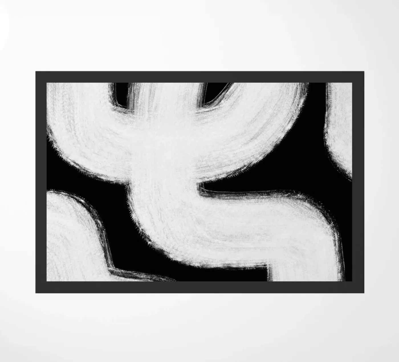 Abstract Brush I deurmat van BAINAI