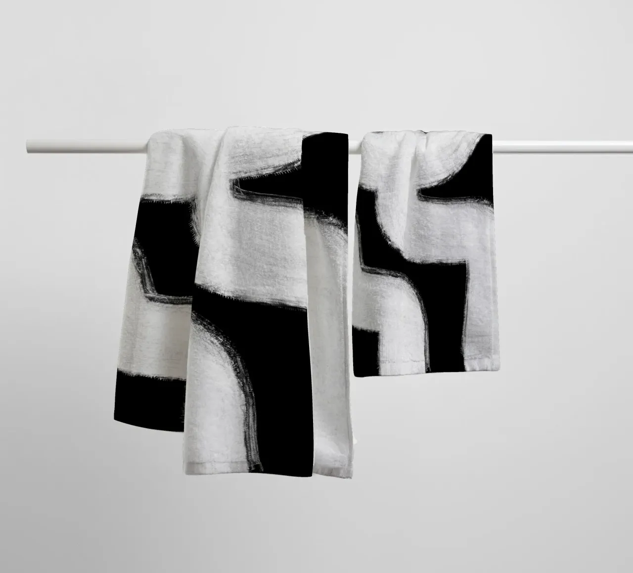 Abstract Brush I asciugamano da bagno da BAINAI