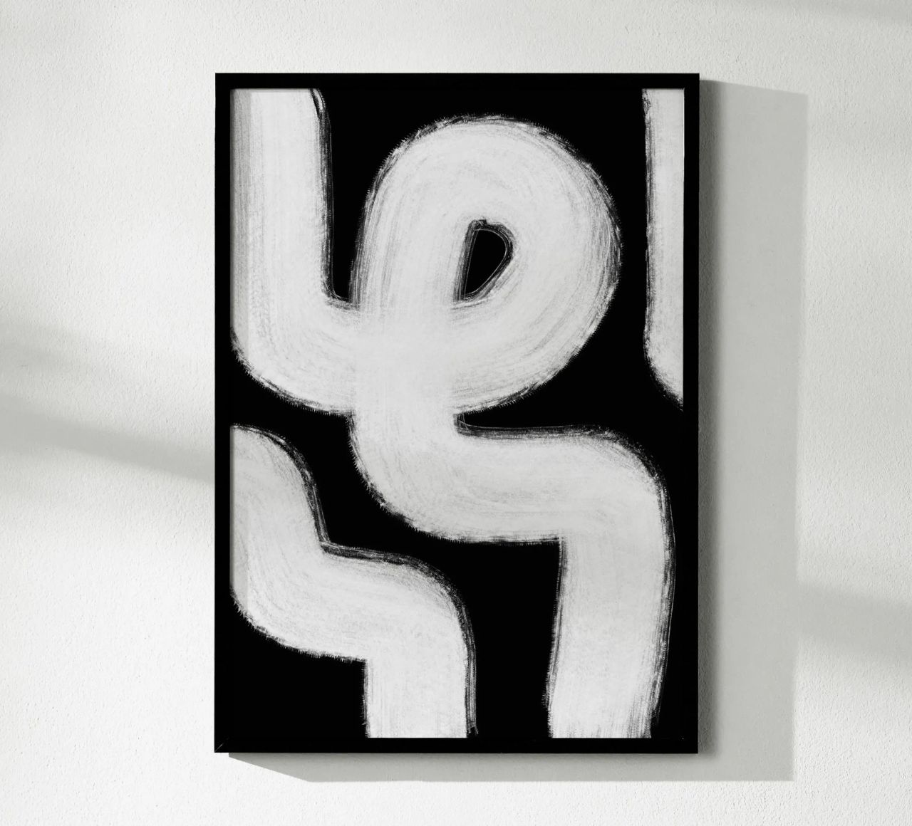 Abstract Brush I Poster von BAINAI