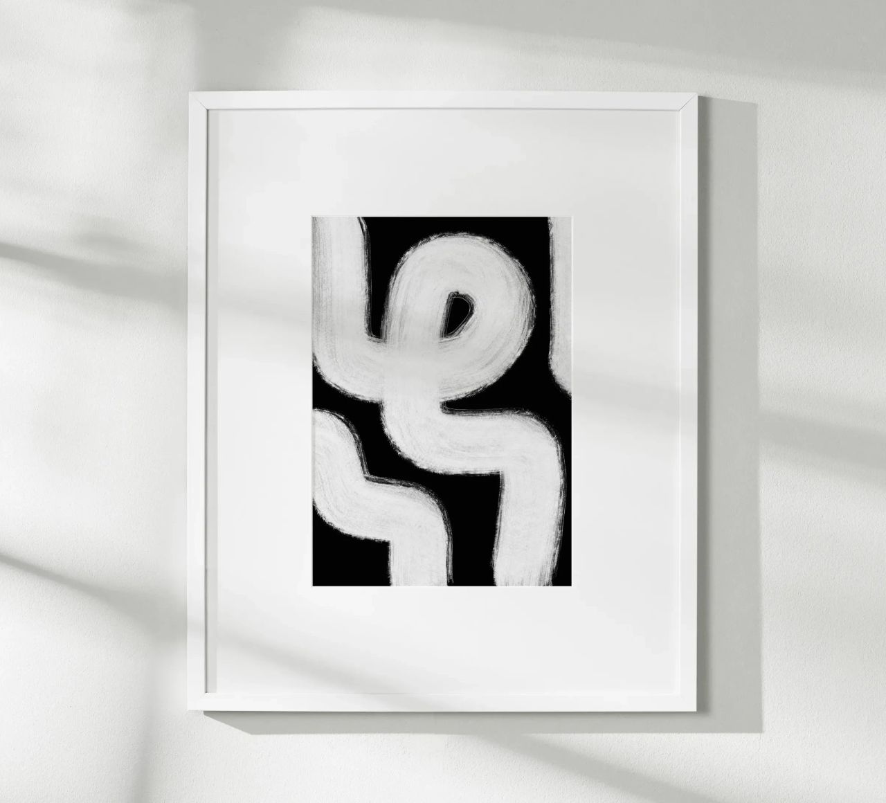 Abstract Brush I Poster von BAINAI