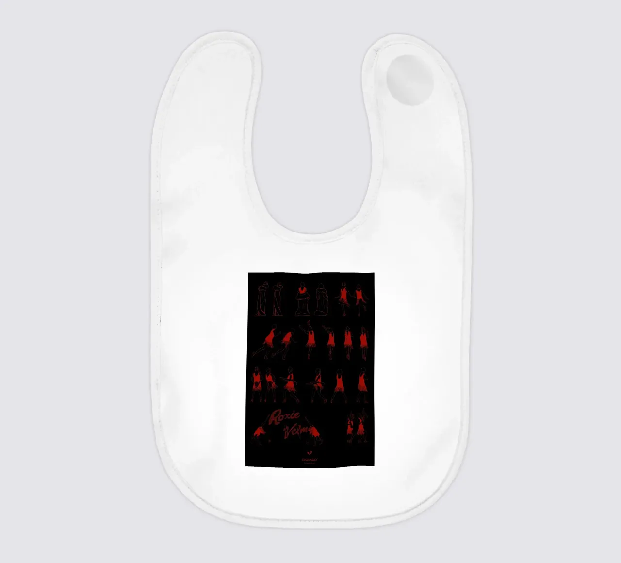 Chicago - Nowadays baby bib by Niege Borges