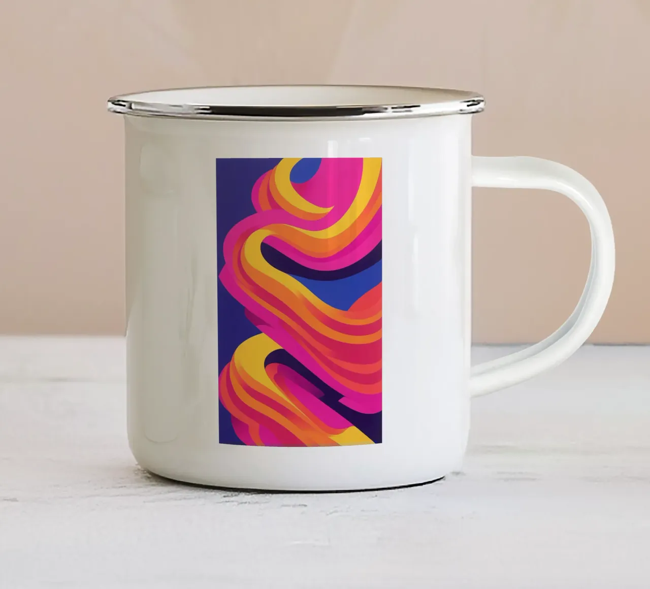 Flessibile - Serie 30 tazza in smalto da Atelier-88