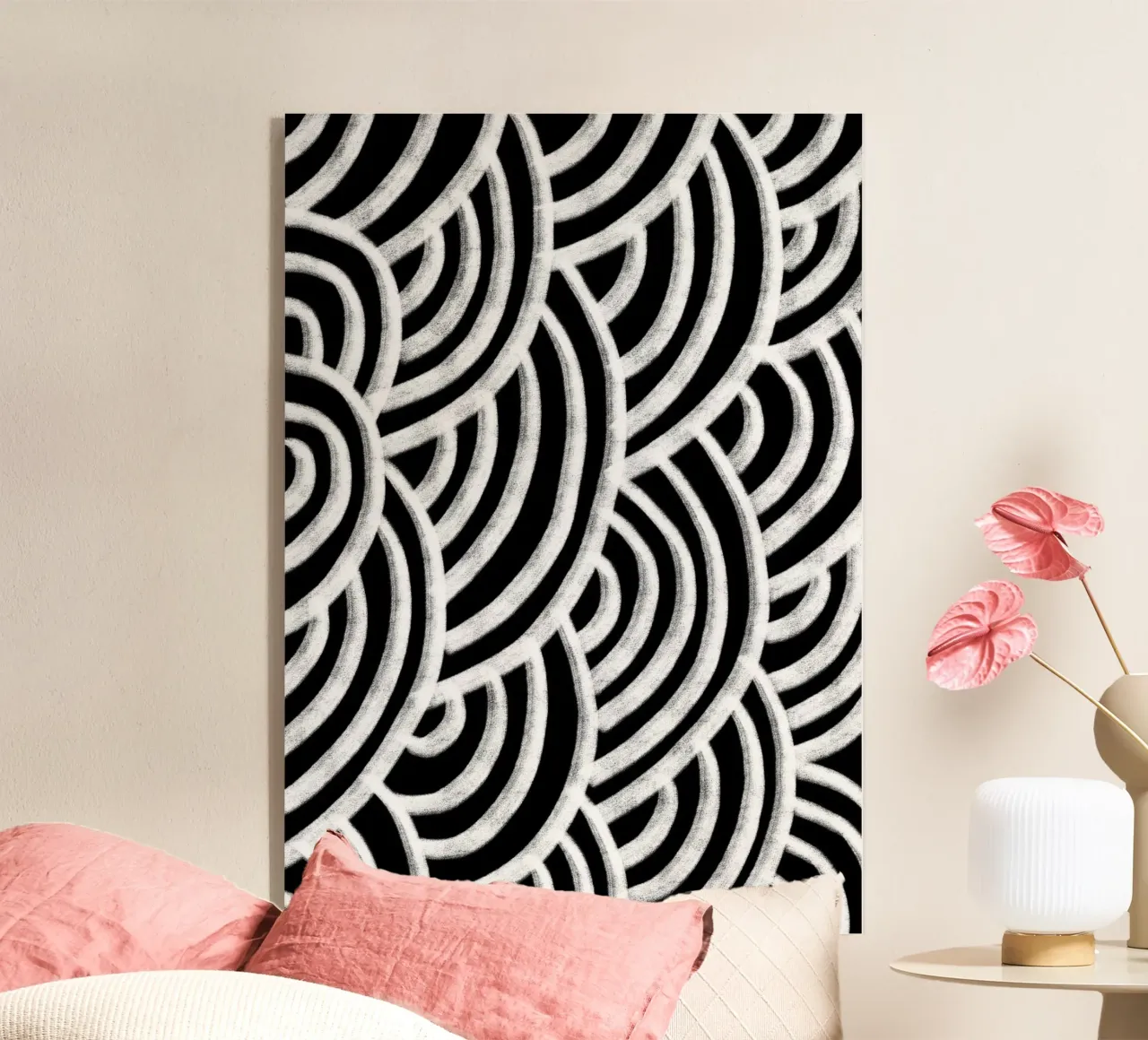 Line study II - black plexiglass da BAINAI