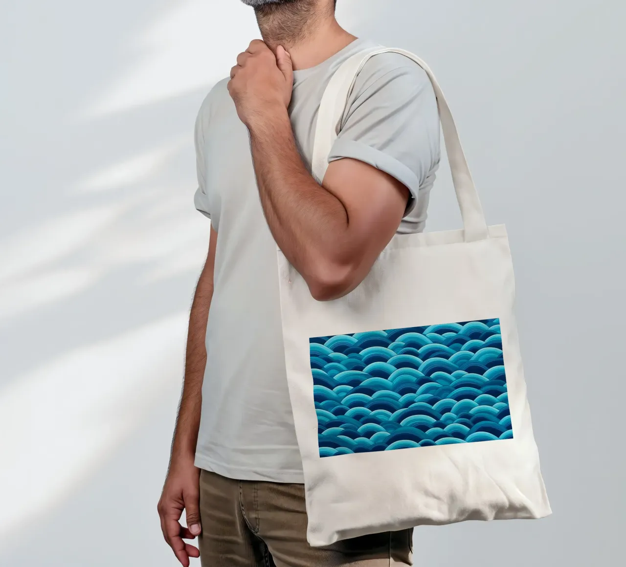 Flessibile - Seriale 32 borsa in juta da Atelier-88