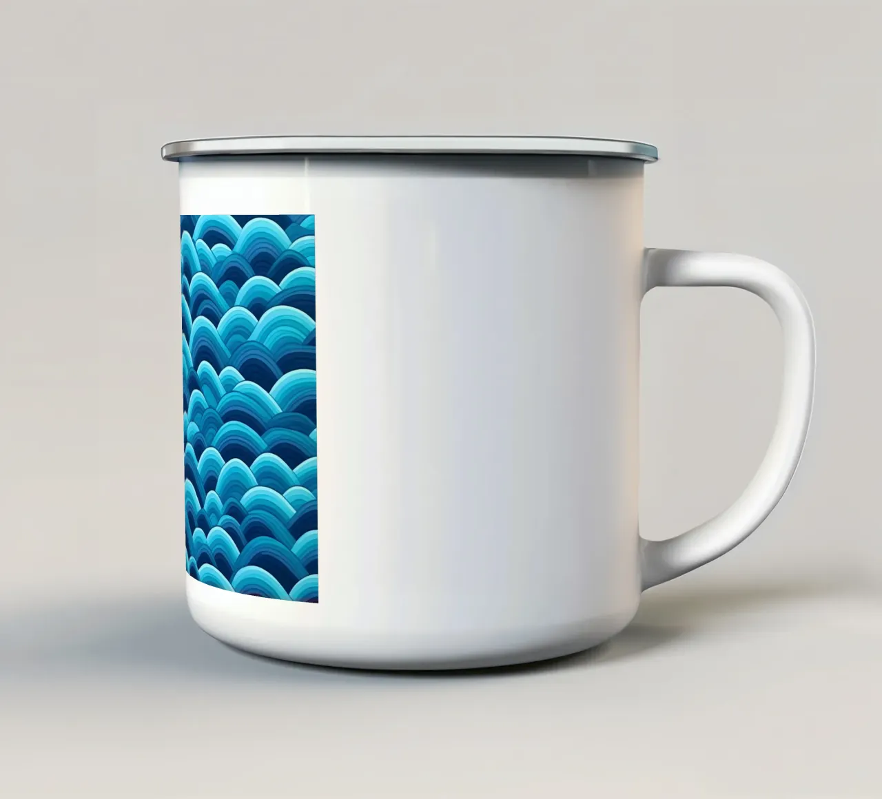 Flessibile - Seriale 32 tazza in smalto da Atelier-88