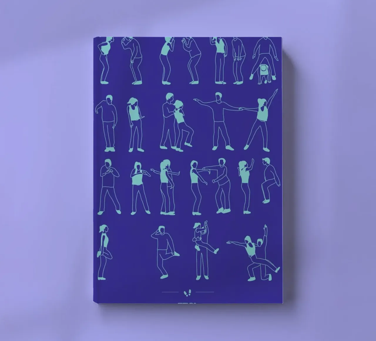 Friends - The Routine notebook by Niege Borges