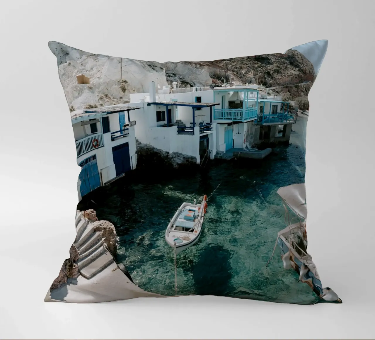 Milos Grecia - Isola greca cuscino da TheTravelClub