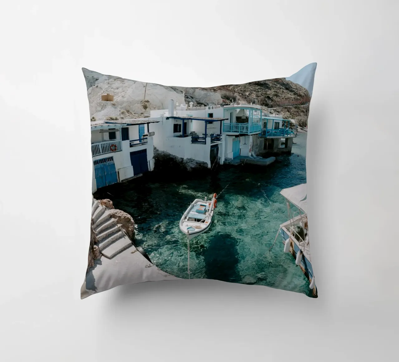 Milos Grecia - Isola greca cuscino da TheTravelClub