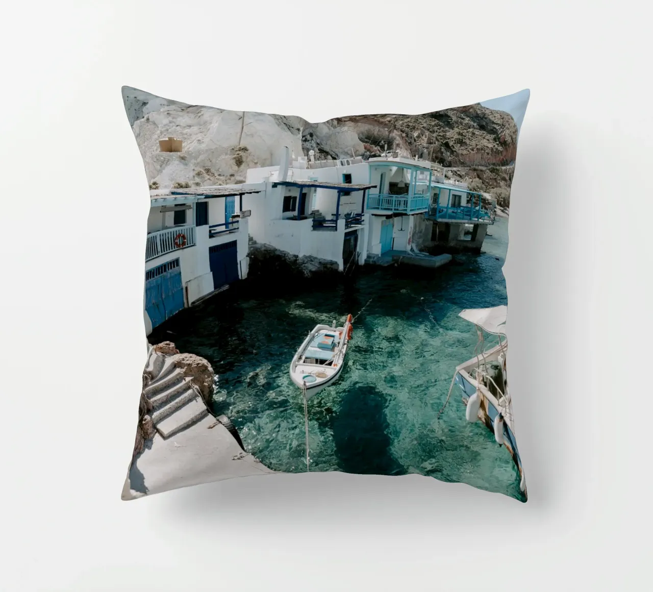 Milos Grecia - Isola greca cuscino da TheTravelClub