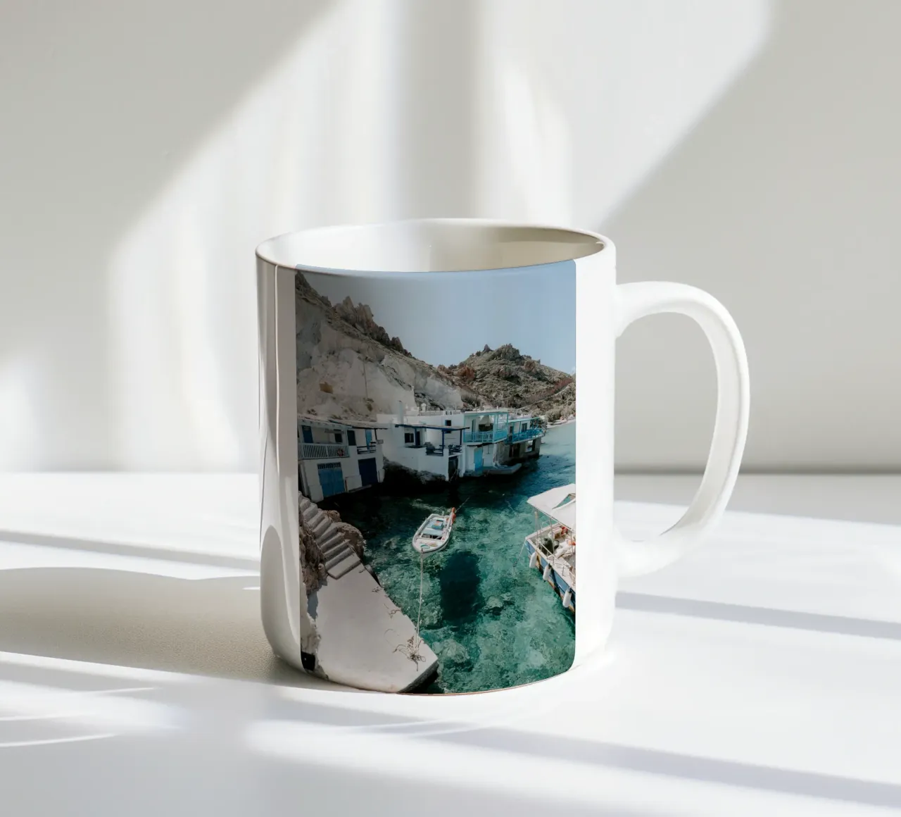 Milos Grecia - Isola greca tazza in ceramica da TheTravelClub