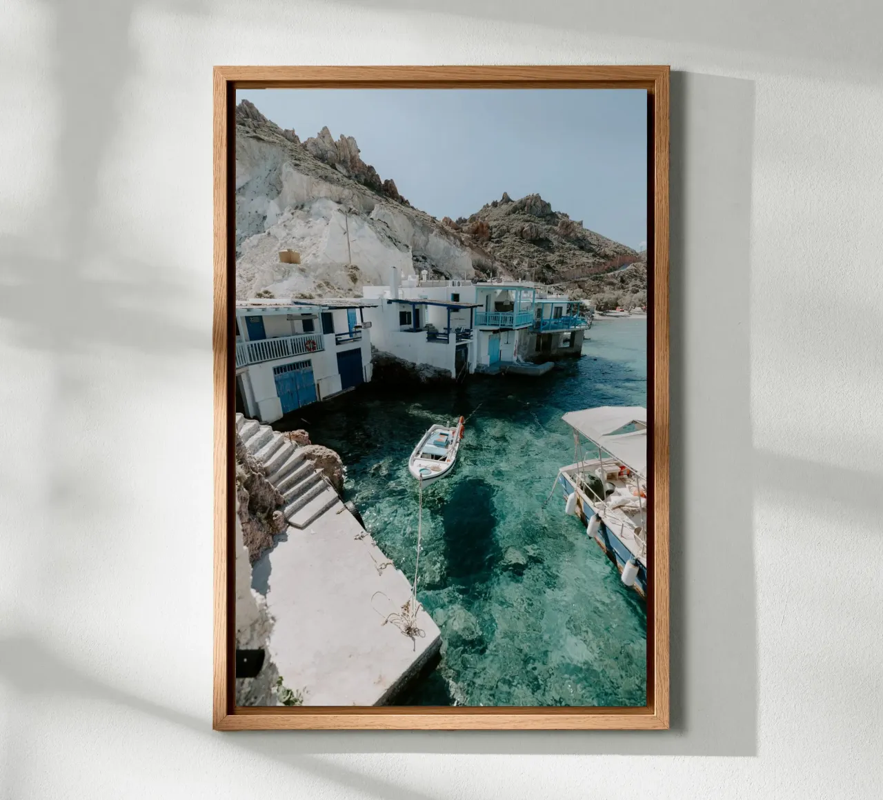 Milos Grecia - Isola greca alluminio dibond da TheTravelClub