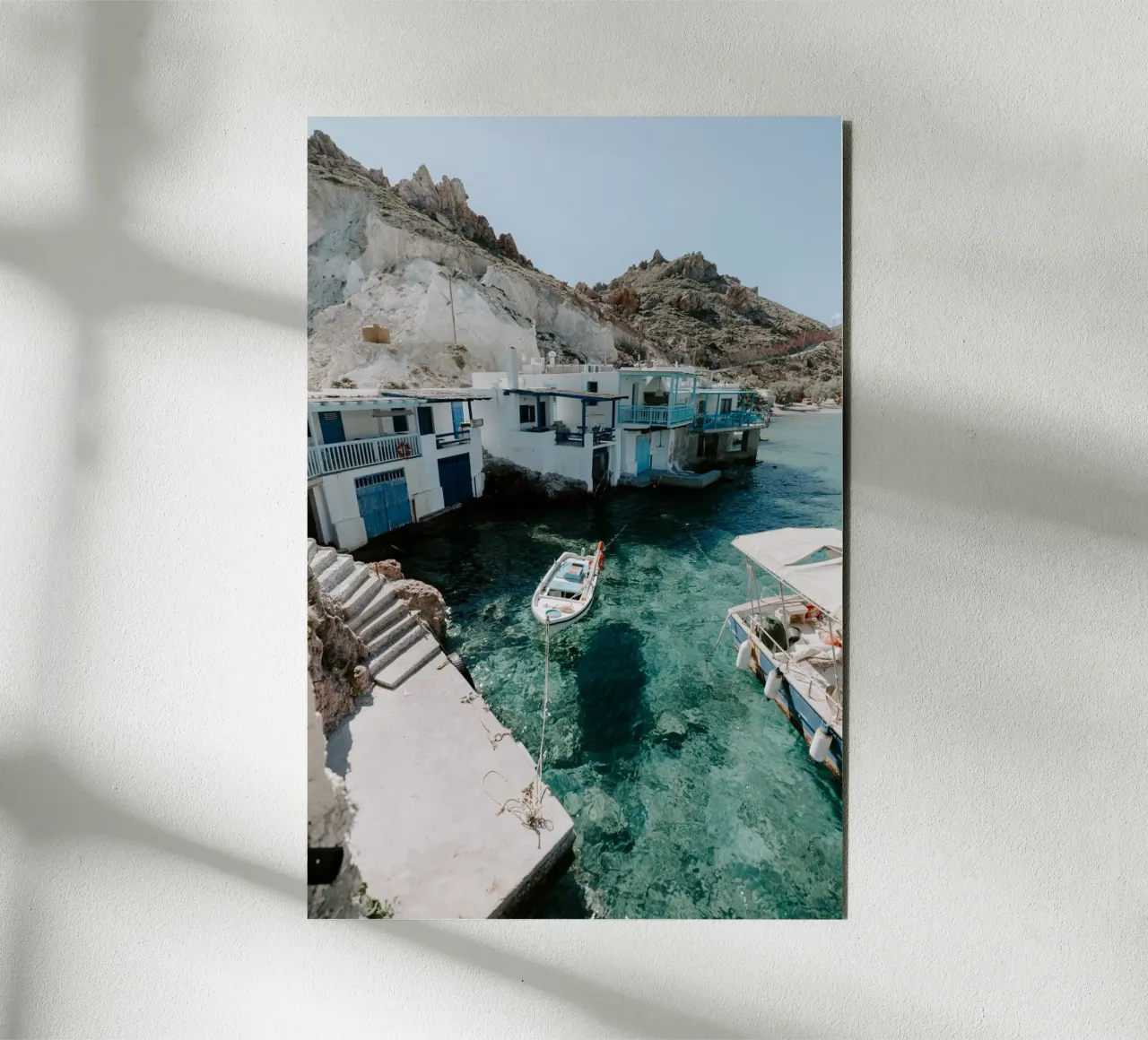 Milos Grecia - Isola greca alluminio dibond da TheTravelClub
